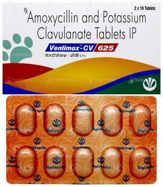 Ventimox Cv 625 Tablet 10